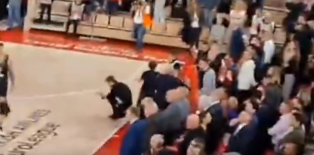 Το ξέσπασμα του Δημήτρη Γιαννακόπουλου στο τρίποντο του Γκριγκόνις!!! (video)