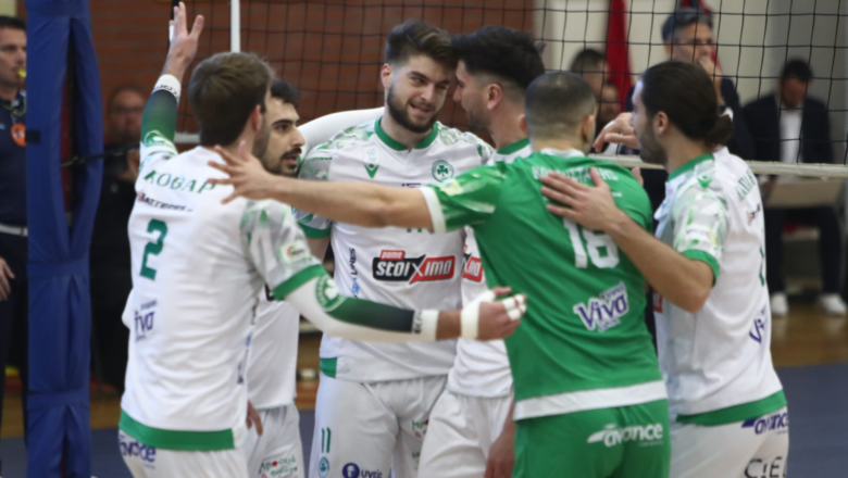 Kαθάρισε άνετα τον Πήγασο Πολίχνης με 3-0 σετ!