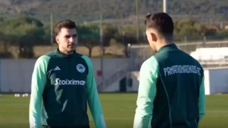 Το καλωσόρισμα του Φώτη στον Μπακασέτα! (vid)