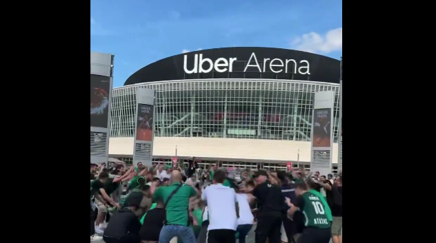Πρασίνισε το Βερολίνο – Χαμός έξω από την Uber Arena! (vids)