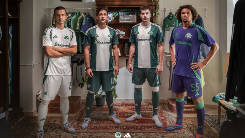 Οι νέες φανέλες του Παναθηναϊκού για τη σεζόν 2024-25