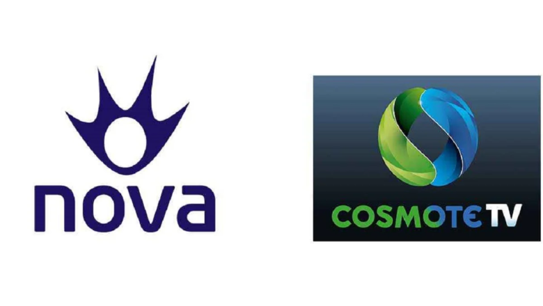 Συμφωνία για αμοιβαία ανταλλαγή αθλητικών καναλιών μεταξύ Cosmote TV και ΝΟVA
