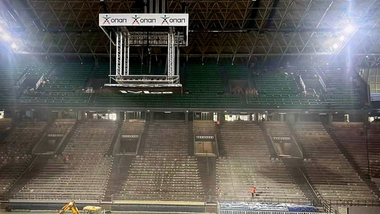 Μπήκαν τα πρώτα πράσινα καθίσματα στο νέο ΟΑΚΑ!