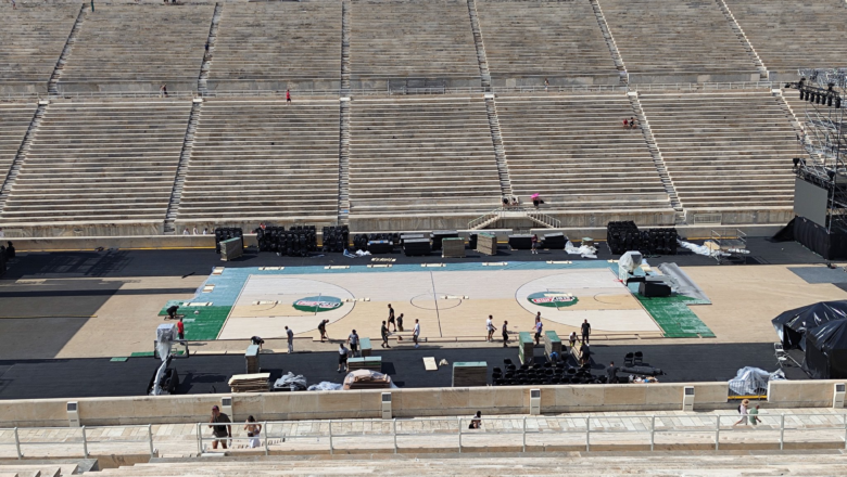 Το Παναθηναϊκό Στάδιο ντύνεται στα πράσινα!