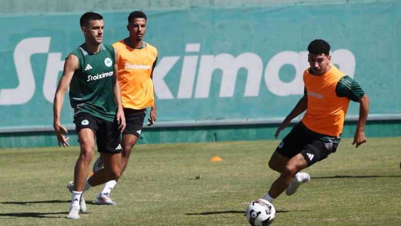 Σε δυο γκρουπ η προπόνηση στο Κορωπί