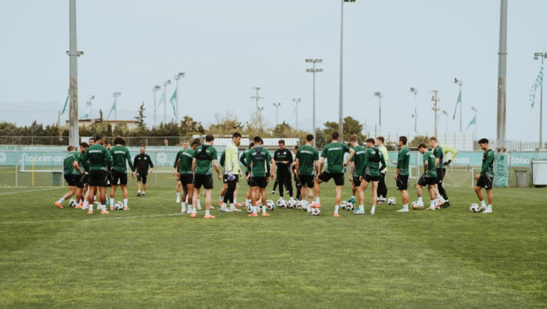 Μέρος της προπόνησης ο Μπακασέτας