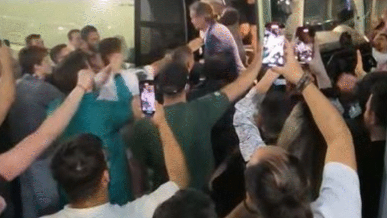 Συσπείρωση και υποδοχή της αποστολής στο ΟΑΚΑ!