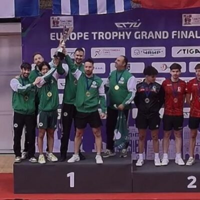 Ένα ακόμη Ευρωπαϊκό για το τμήμα ping pong!