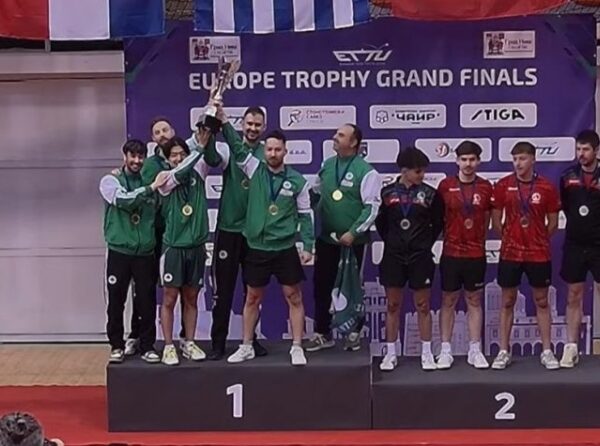 Ένα ακόμη Ευρωπαϊκό για το τμήμα ping pong!